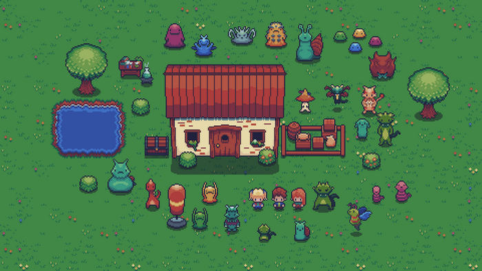 Amber Roots: A Monster Taming RPG assets