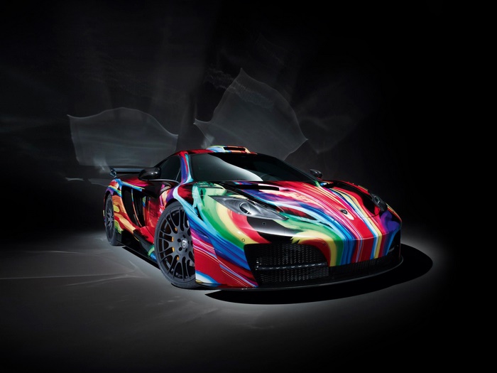 Hamann memoR (2012) sports car with colorful paint