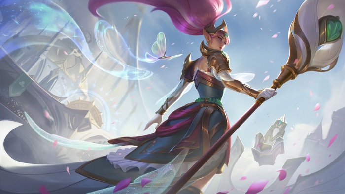 Battle Queen Janna from League of Legends