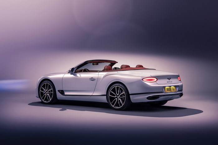 Bentley Continental GT Convertible rear view