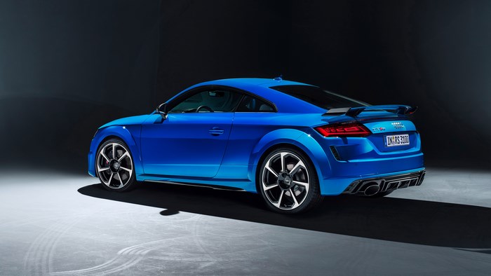 2020 Audi TT RS Blue Coupe