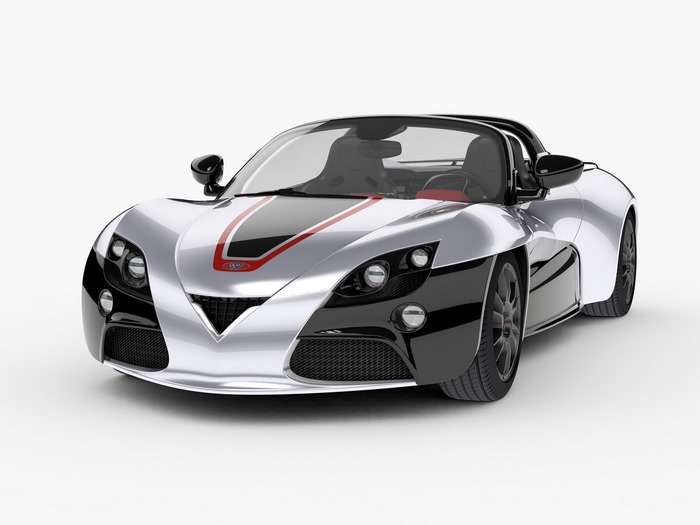 Venturi Fetish Convertible Sports Car