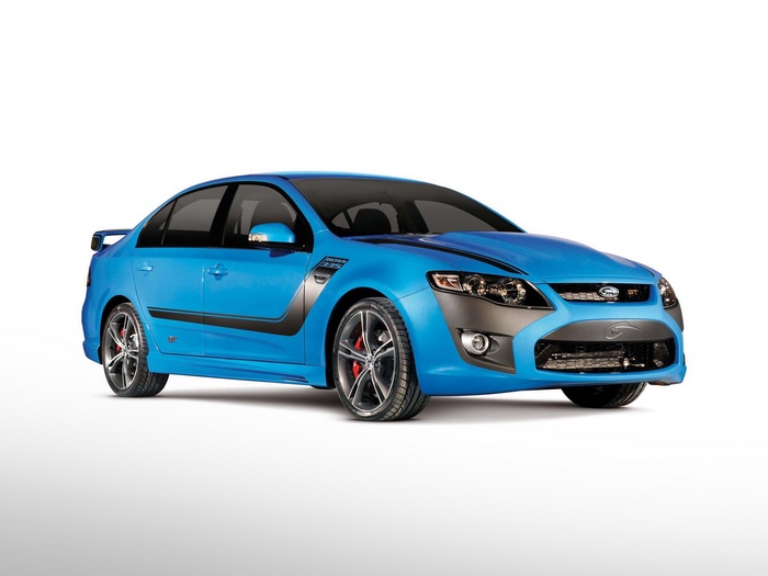 Blue Ford FPV GT Sedan