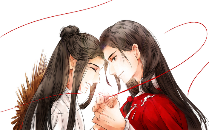 Hua Cheng and Xie Lian from Tian Guan Ci Fu