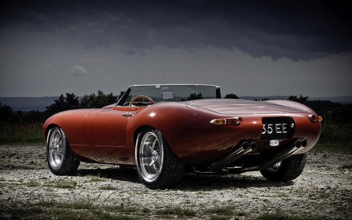 Red Eagle E-Type Lightweight Speedster Convertible