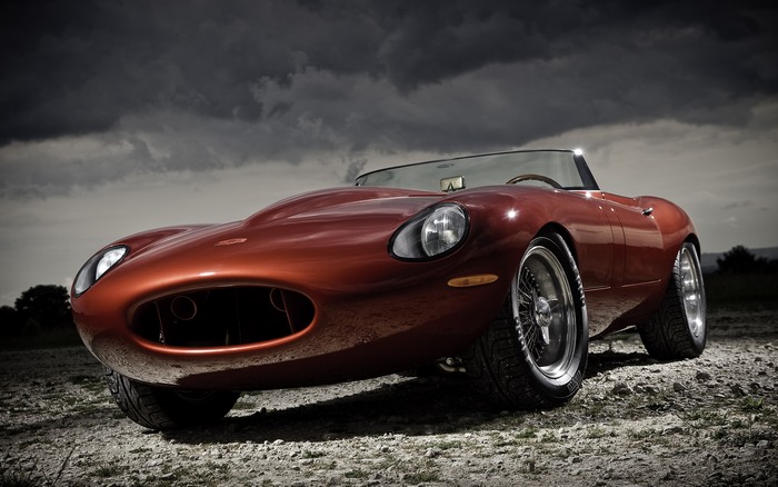 Red Eagle Speedster Convertible Car