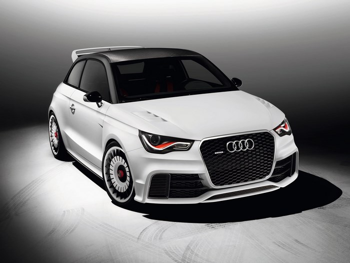 White 2011 Audi A1 Clubsport Quattro Sportback