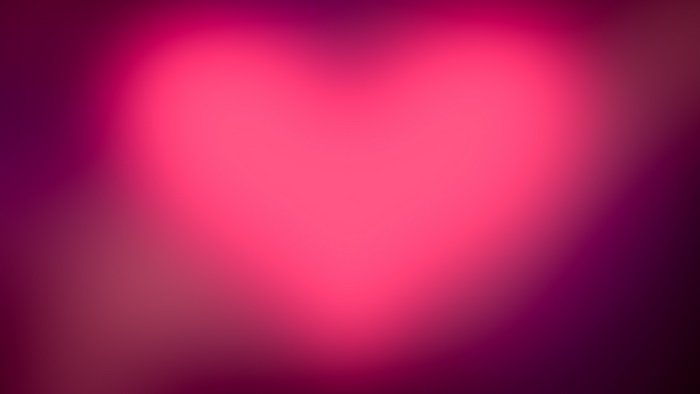 Artistic Pink Heart 4K