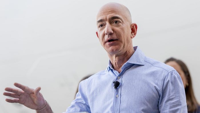 Jeff Bezos speaking