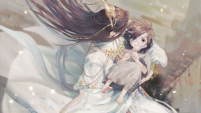 Xie Lian and Hua Cheng from Tian Guan Ci Fu