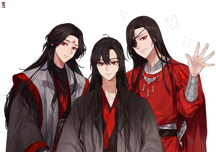 Three men from Mo Dao Zu Shi