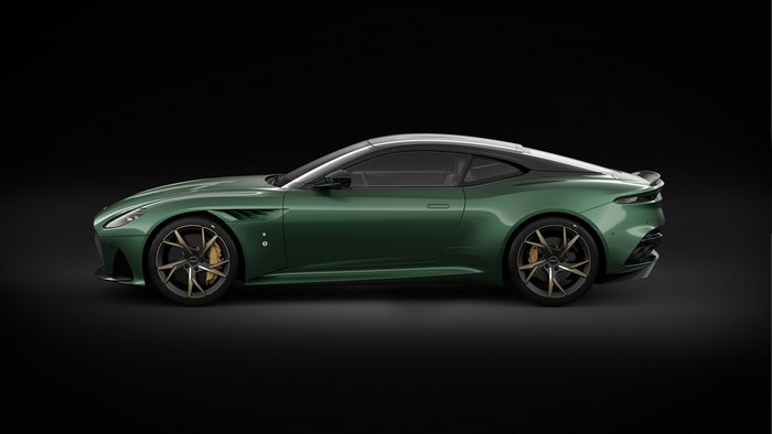 Green Aston Martin DBS 59 Coupe