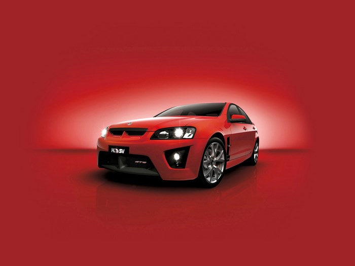 Red Holden HSV-E Series GTS Car
