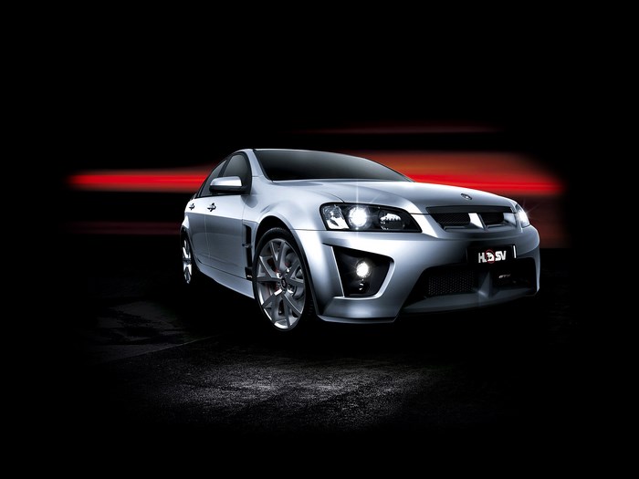 Silver Holden HSV-E Series Car