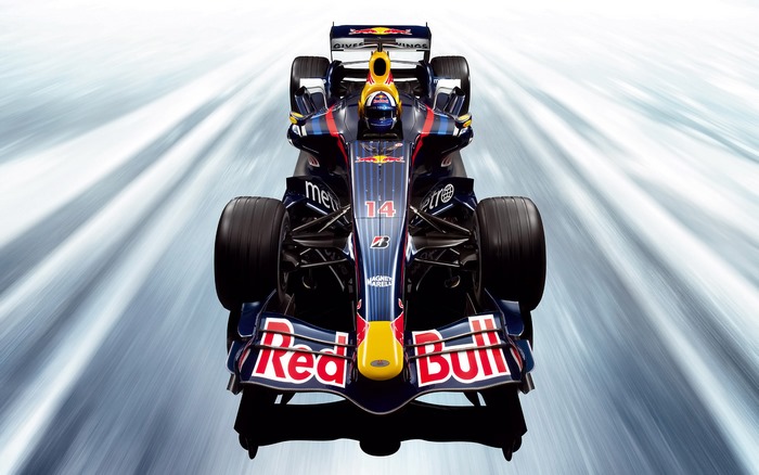 Red Bull Racing RB3 Formula 1 car with number 14