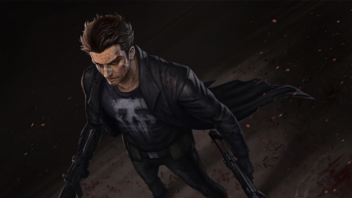 The Punisher from Marvel Comics