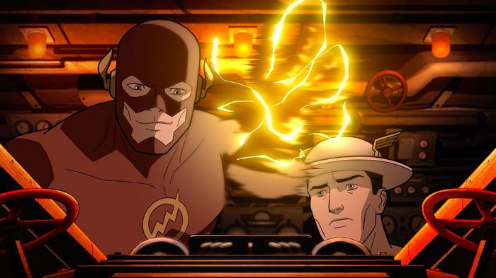 Jay Garrick and Barry Allen from Justice Society: World War II