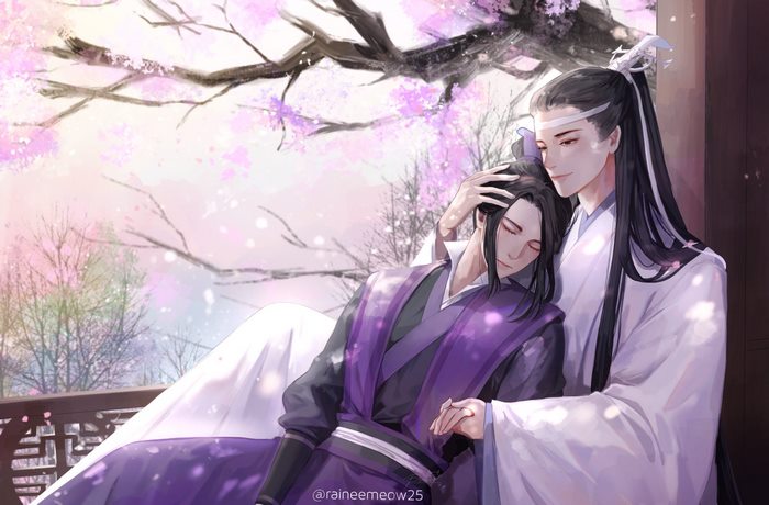 Jiang Cheng and Lan Xichen Tender Moment