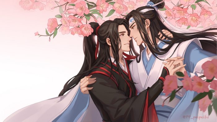 Lan Zhan and Wei Ying from Mo Dao Zu Shi