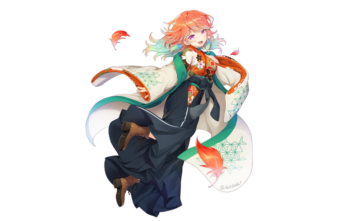 Takanashi Kiara from Hololive in Kimono