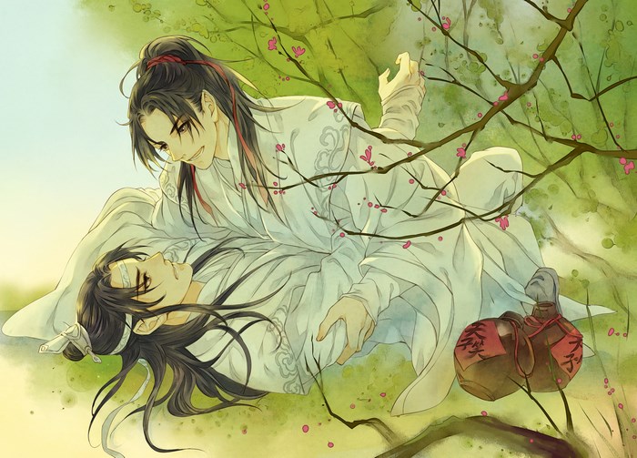 Lan Wangji and Wei Wuxian from Mo Dao Zu Shi