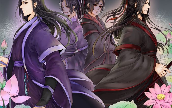 Mo Dao Zu Shi: Wei Ying, Jiang Cheng, Wei Wuxian, Jiang Wanyin