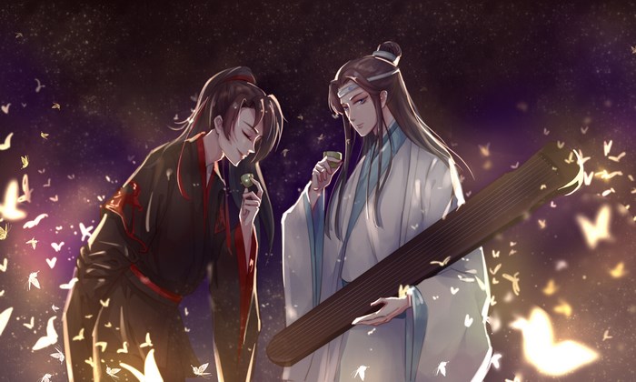 Lan Wangji and Wei Wuxian from Mo Dao Zu Shi