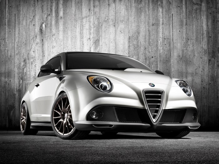 White Alfa Romeo MiTo GTA Hatchback