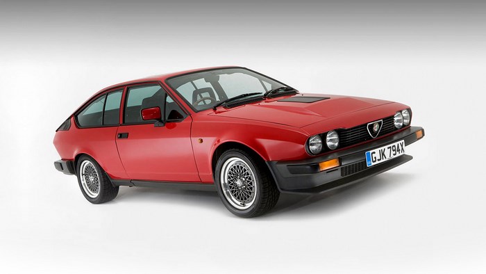1983 Alfa Romeo GTV6 Red Sport Car