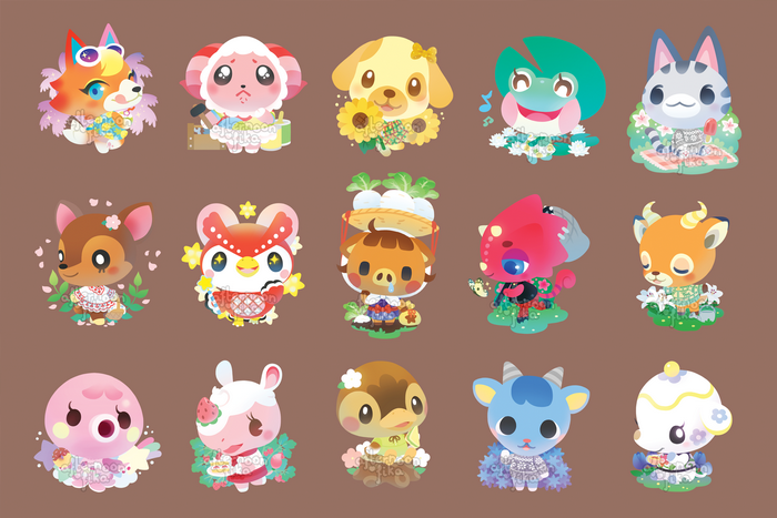 Animal Crossing Cute Character Collection