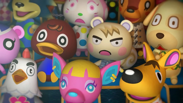 Marshal and other Animal Crossing characters