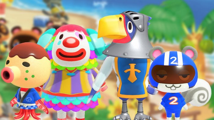 Zucker and friends from Animal Crossing: New Horizons