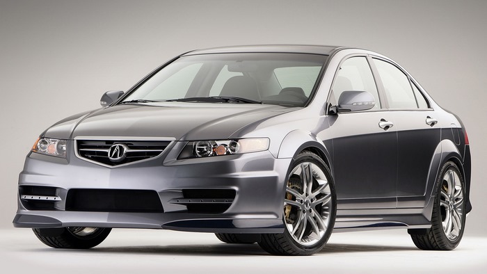 2005 Acura TSX A-Spec Concept Silver Sedan
