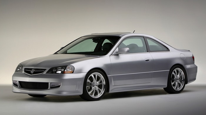 Silver 2002 Acura 3.2 CL Type-S Coupe