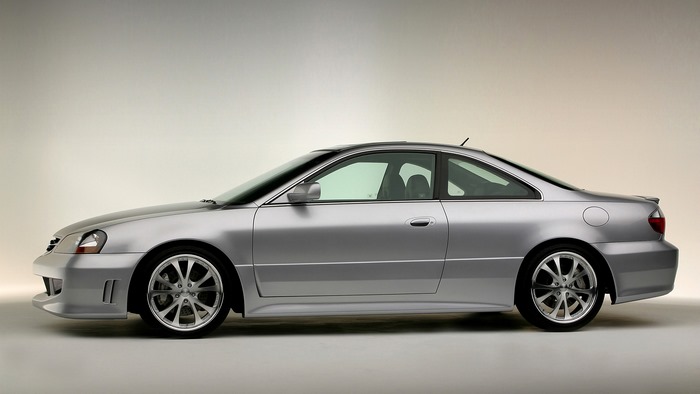 Silver 2002 Acura 3.2 CL Type-S Coupe