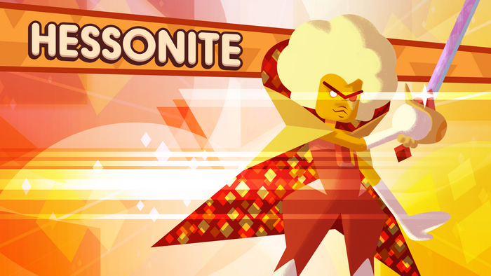 Hessonite from Steven Universe