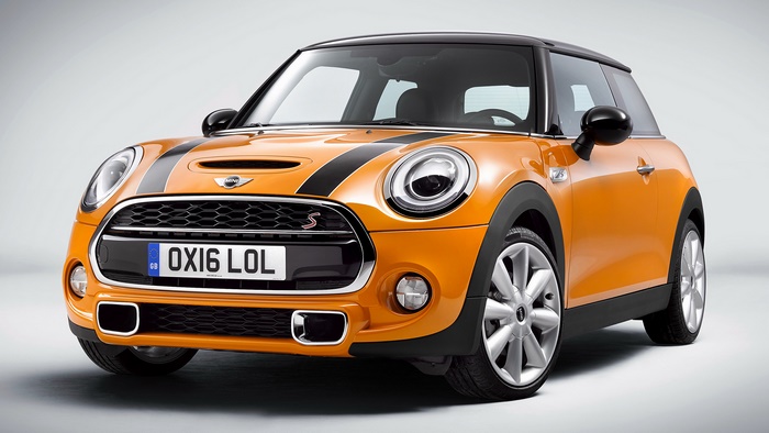 Orange 2016 Mini Cooper S