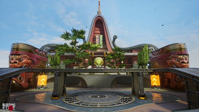 Bleeding Edge game environment
