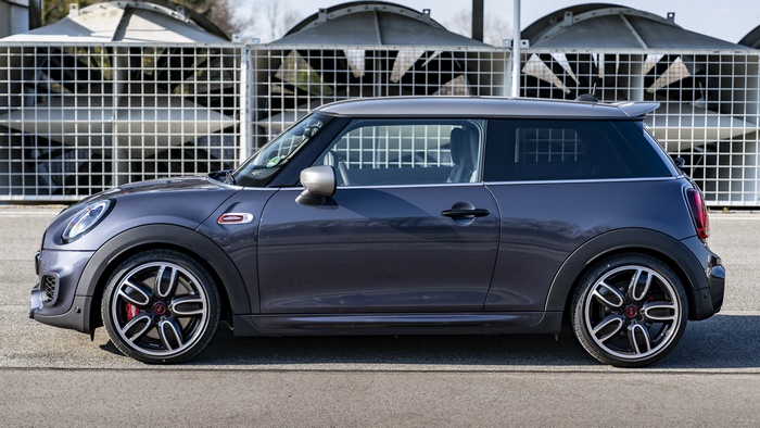 2020 Mini John Cooper Works GP side view