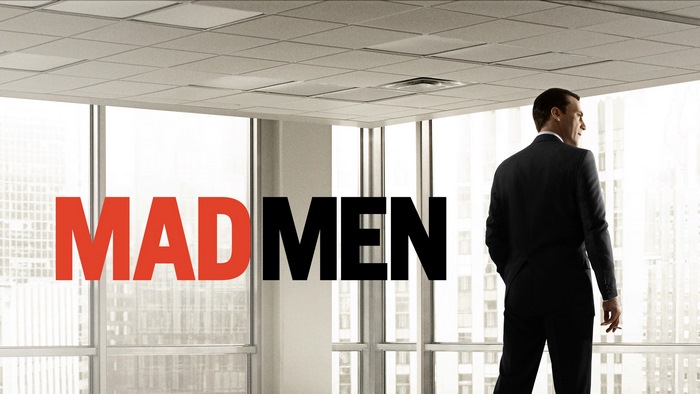 Mad Men title card with Don Draper