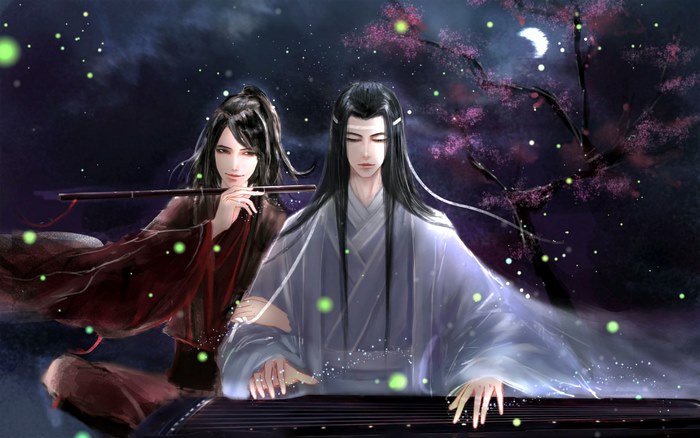 Wei Wuxian and Lan Wangji from Mo Dao Zu Shi
