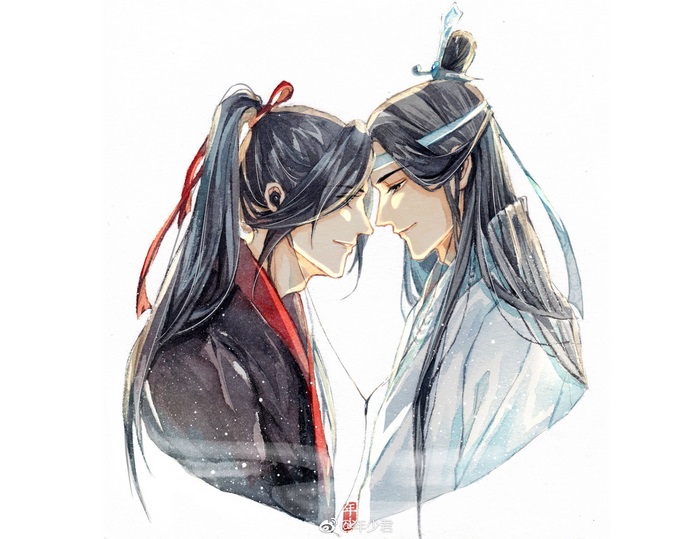 Wei Ying and Lan Zhan from Mo Dao Zu Shi