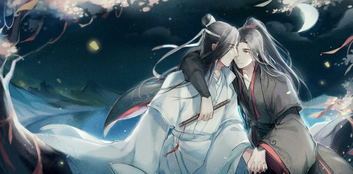 Wei Wuxian and Lan Wangji from Mo Dao Zu Shi