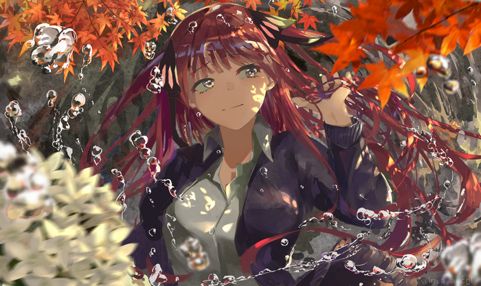 Nino Nakano in Autumn Scene 4K