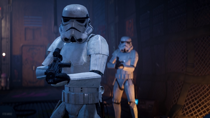 Two Stormtroopers from Star Wars Jedi: Fallen Order