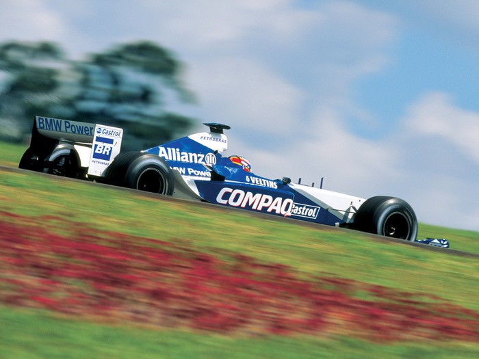 Williams FW24 Formula 1 car on track