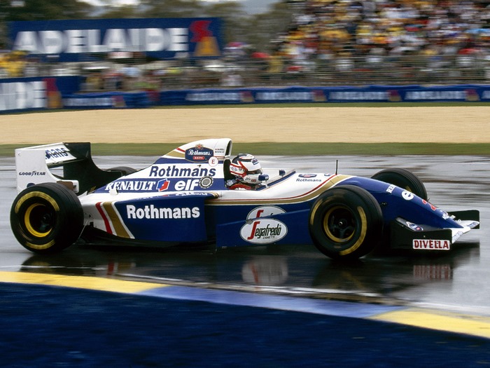 Williams FW16B Formula 1 car at Adelaide