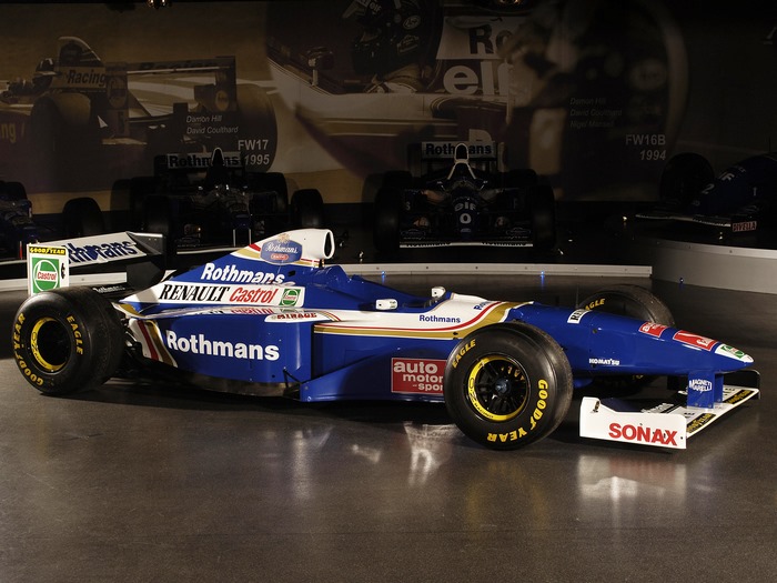 Rothmans Williams Renault Castrol FW17 Formula 1 Car