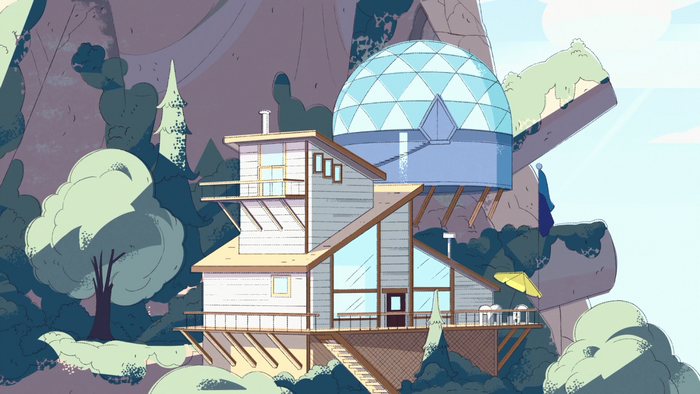 The Beach House from Steven Universe