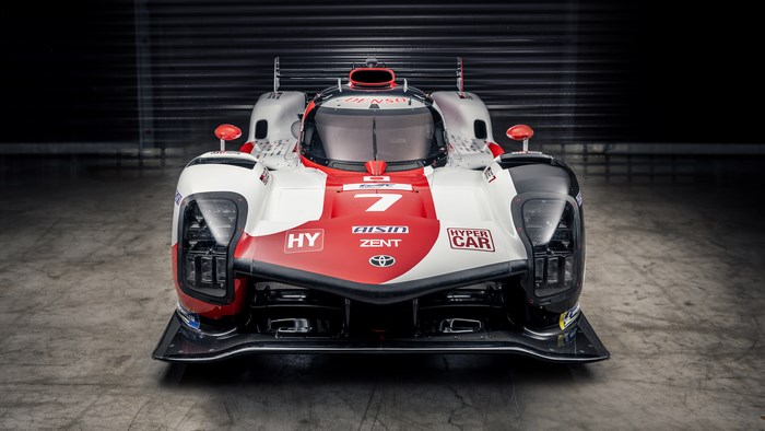 2021 Toyota GR010 Hybrid Hypercar Race Car